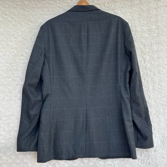 Gap Men's 3 Button Sports Coat Blue Size 38S - Picture 3 of 8